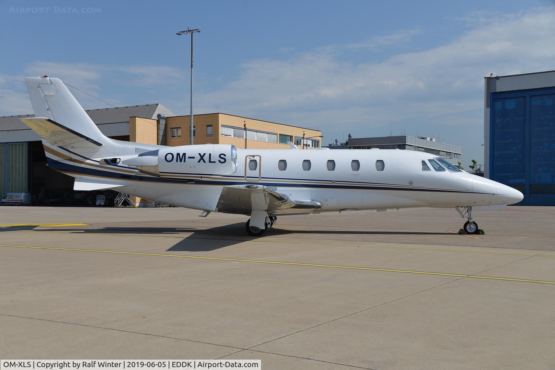 OM-XLS, 2008 Cessna 560XL Citation XLS+ C/N 560-6003, Cessna 560XL Citation XLS+ - ELJ Elite Jet - 560-6003 - OM-XLS - 05.06.2019 - CGN