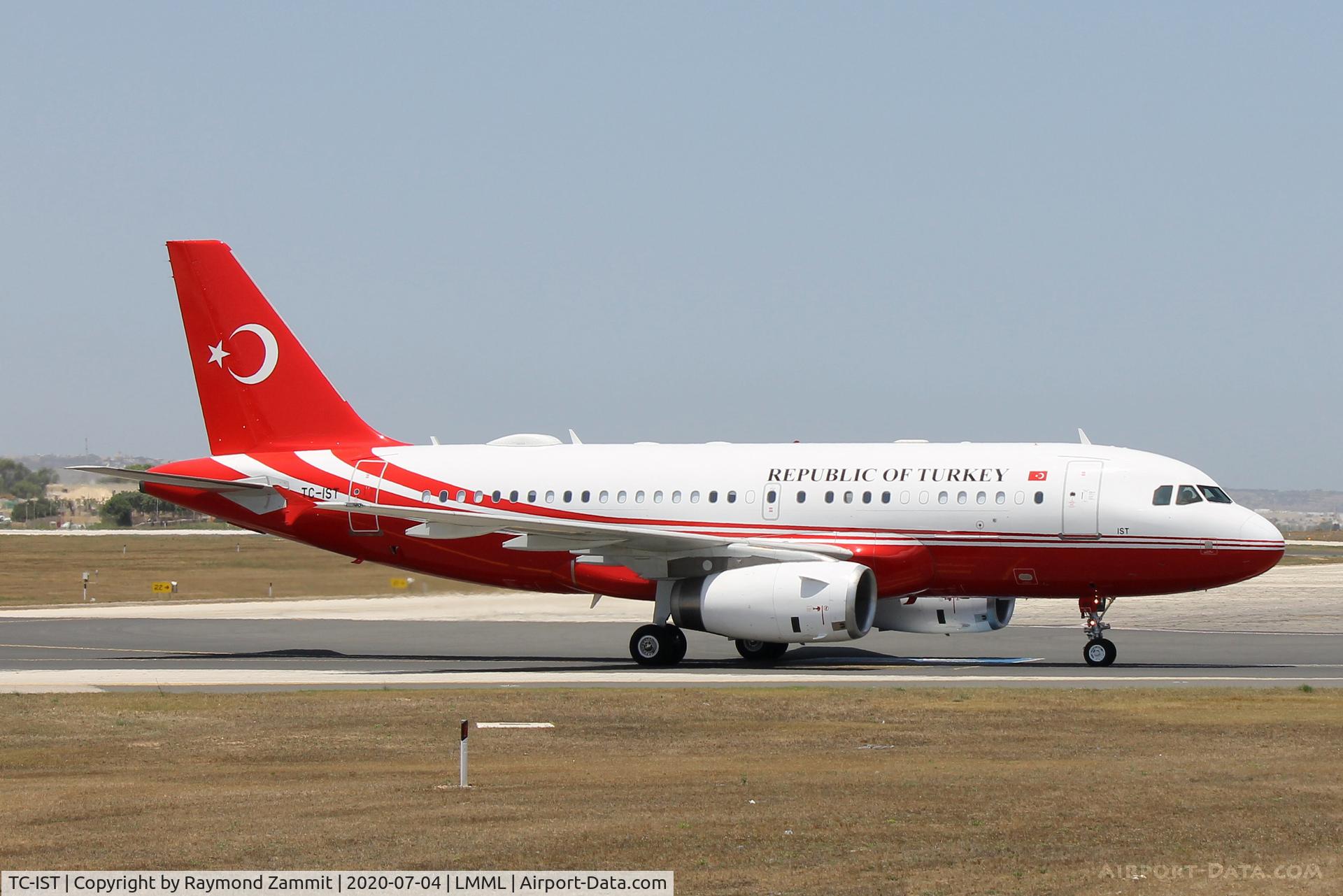 TC-IST, 2009 Airbus ACJ319 (A319-133/CJ) C/N 4042, Airbus 319CJ TC-IST Government of Turkey
