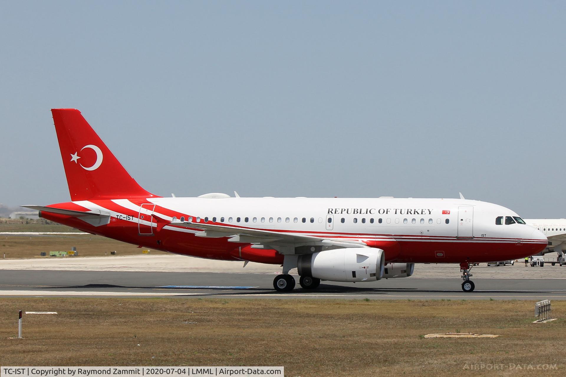 TC-IST, 2009 Airbus ACJ319 (A319-133/CJ) C/N 4042, A319CJ TC-IST Government of Turkey