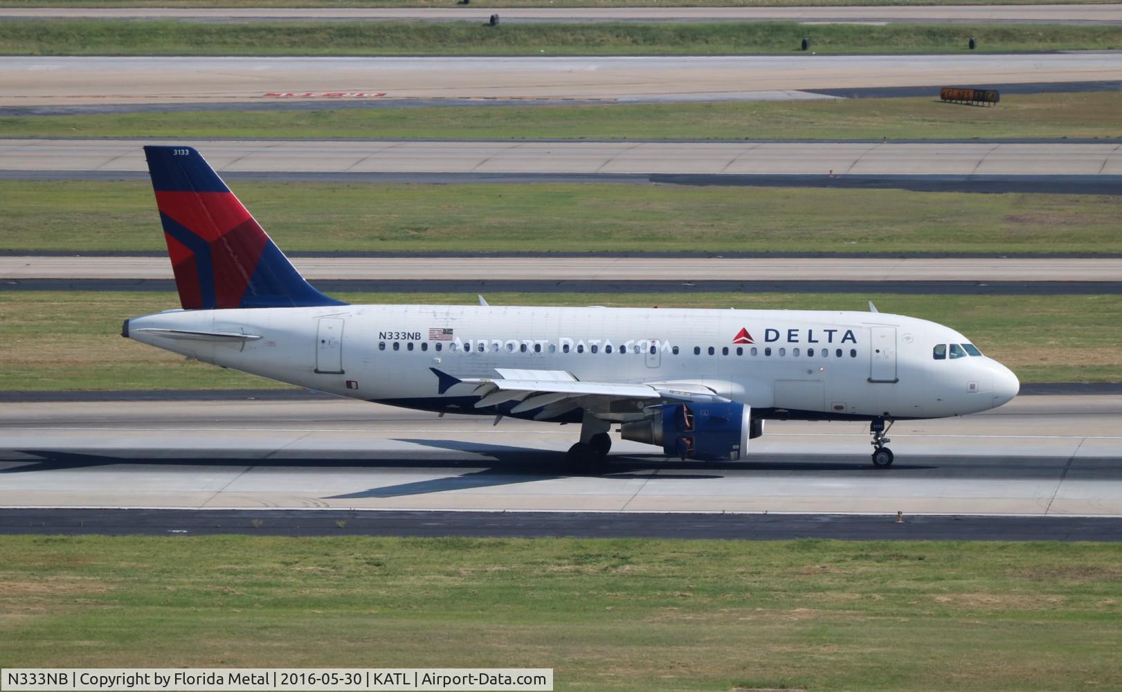 N333NB, 2001 Airbus A319-114 C/N 1582, ATL 2016