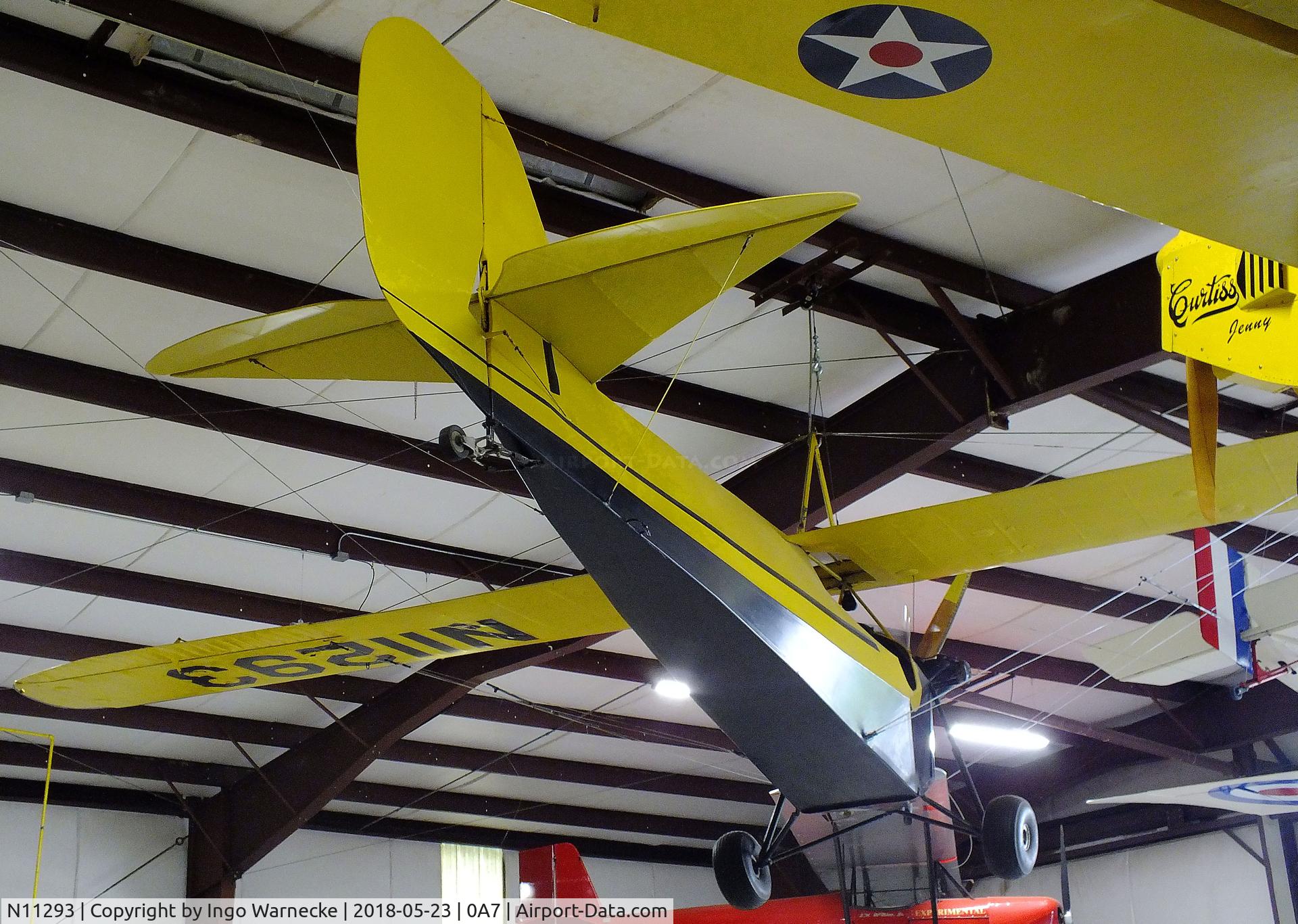 N11293, 1931 Aeronca C-3 C/N A-125, Aeronca C-3 at the Western North Carolina Air Museum, Hendersonville NC