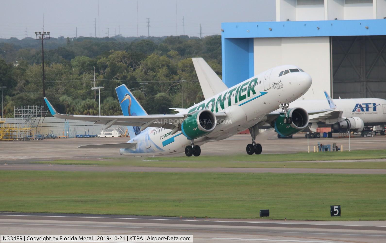 N334FR, 2018 Airbus A320-251N C/N 8306, TPA 2019