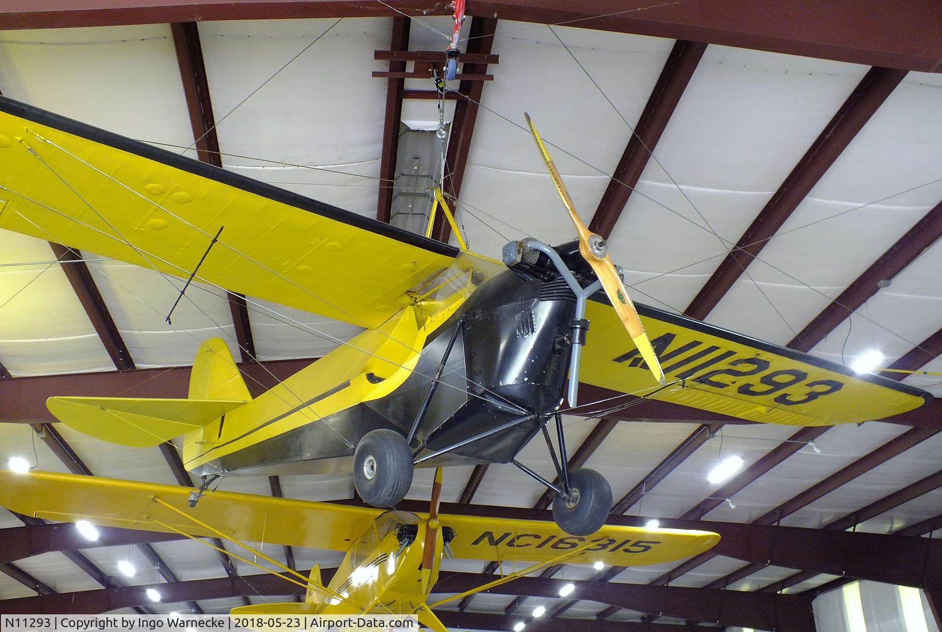 N11293, 1931 Aeronca C-3 C/N A-125, Aeronca C-3 at the Western North Carolina Air Museum, Hendersonville NC