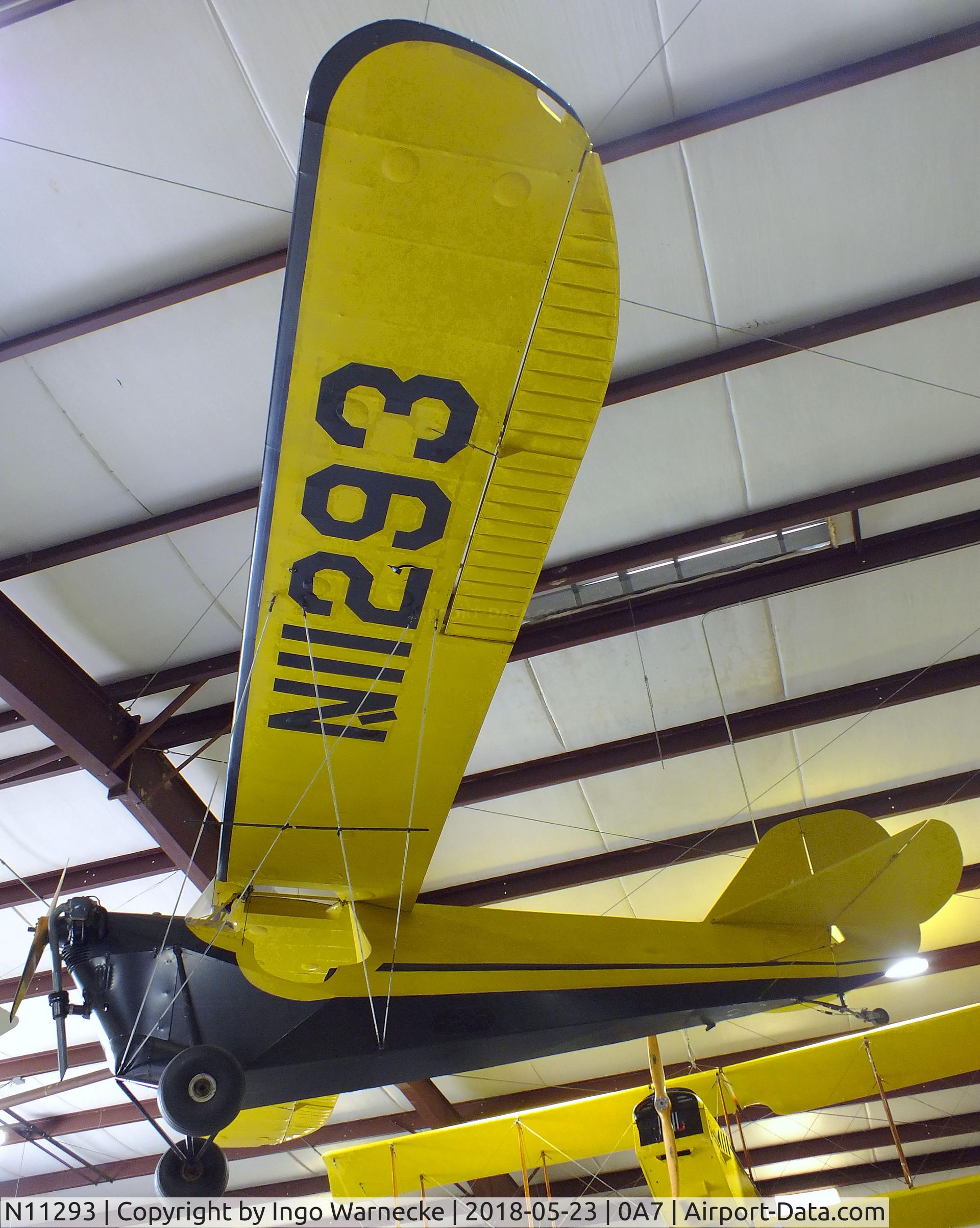 N11293, 1931 Aeronca C-3 C/N A-125, Aeronca C-3 at the Western North Carolina Air Museum, Hendersonville NC