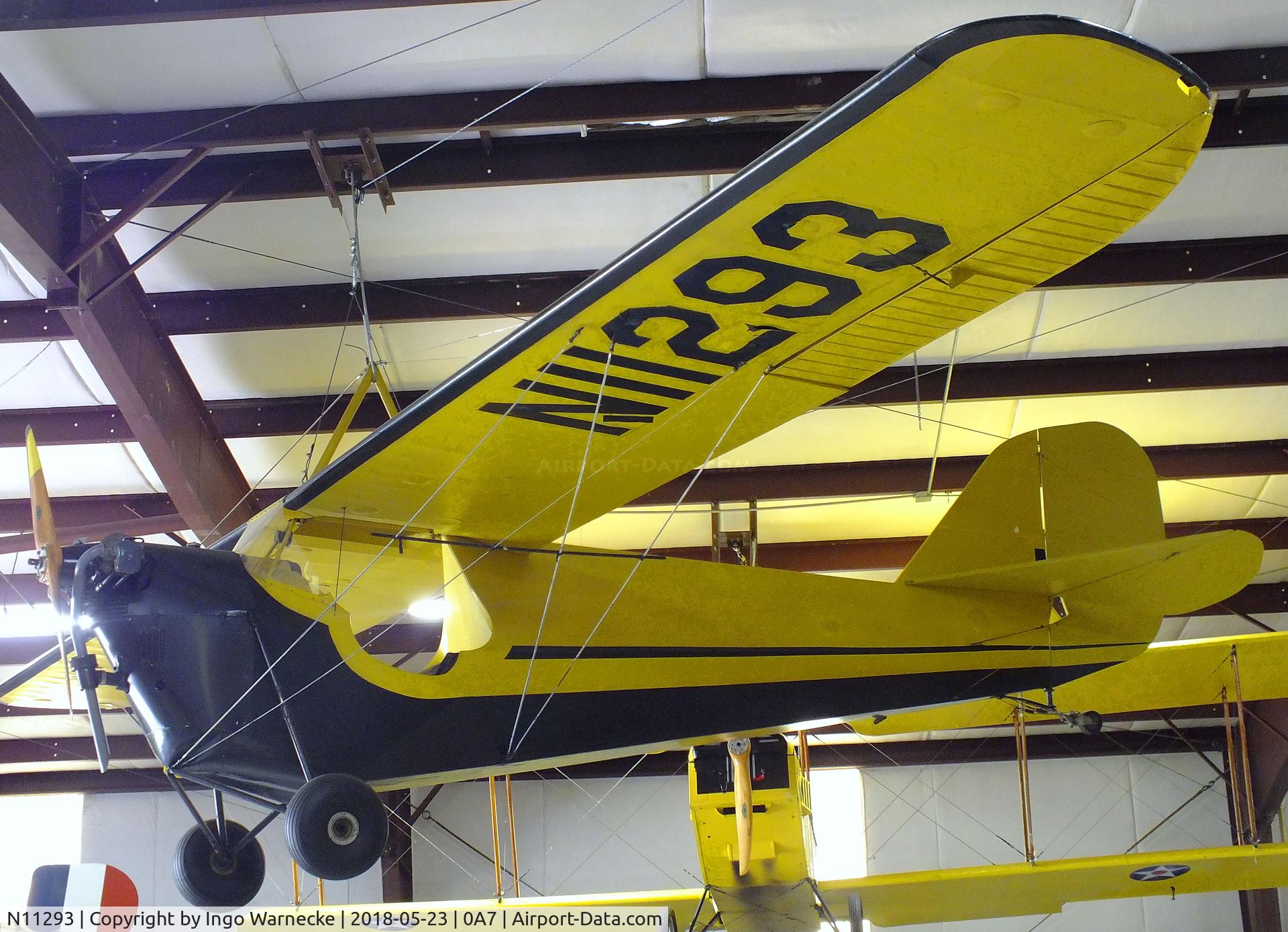 N11293, 1931 Aeronca C-3 C/N A-125, Aeronca C-3 at the Western North Carolina Air Museum, Hendersonville NC