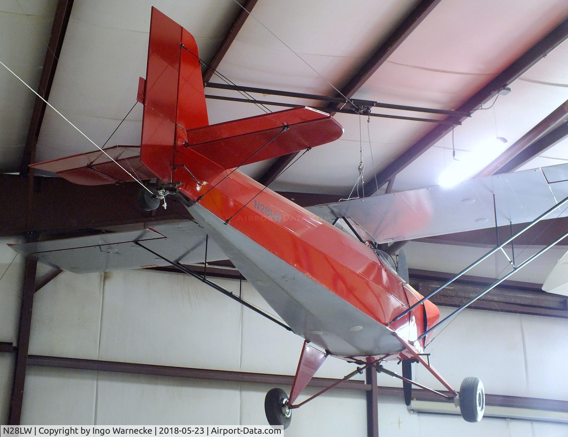 N28LW, Corben Junior Ace Model E C/N LWM2, Corben (McMinn, L W jr) Junior Ace Model E at the Western North Carolina Air Museum, Hendersonville NC