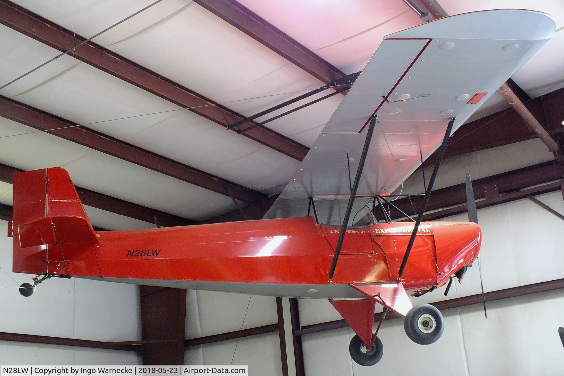 N28LW, Corben Junior Ace Model E C/N LWM2, Corben (McMinn, L W jr) Junior Ace Model E at the Western North Carolina Air Museum, Hendersonville NC