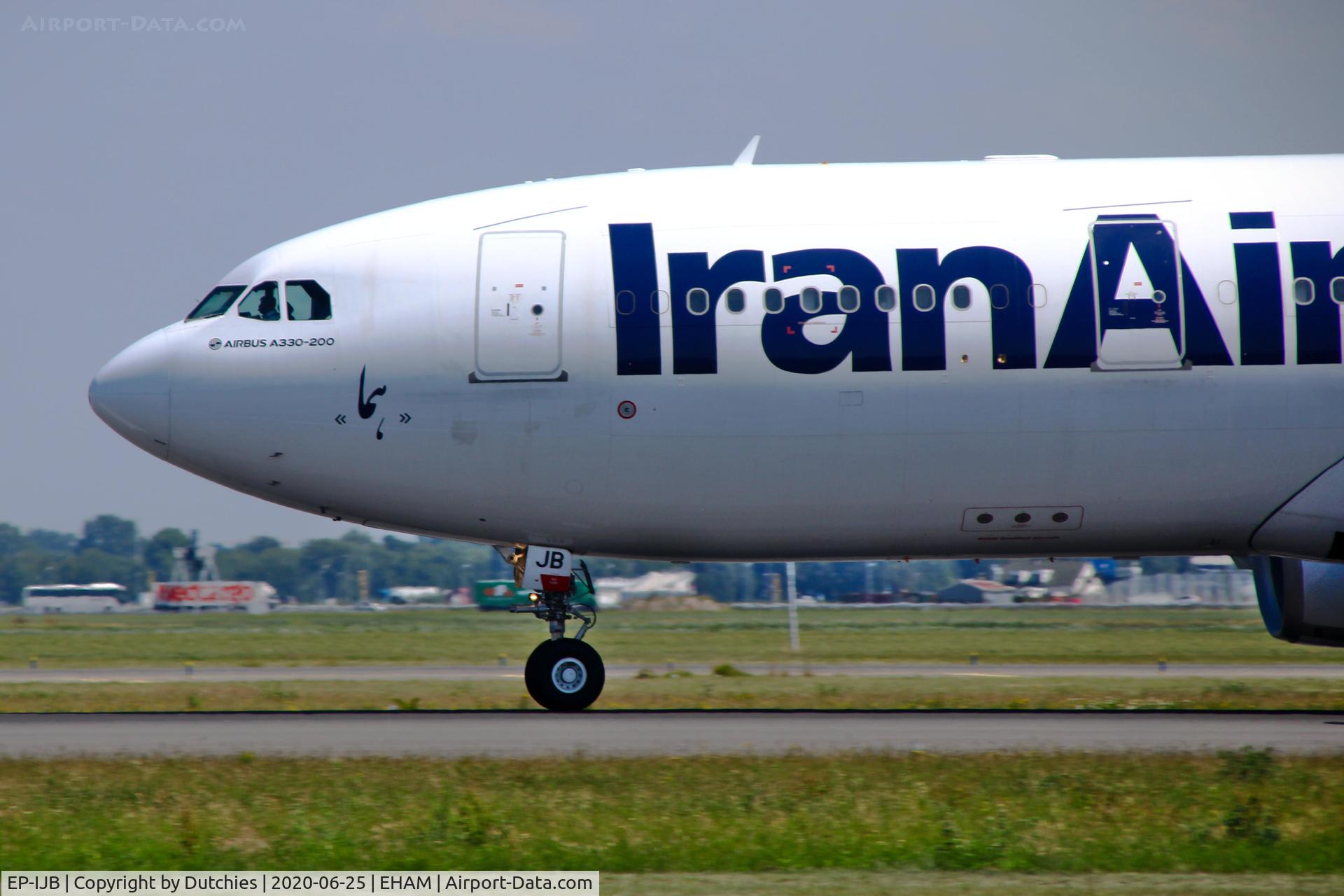 EP-IJB, 2015 Airbus A330-243 C/N 1586, Shot this A330-200 at the Polderbaan near Schiphol Amsterdam Airport, The Netherlands