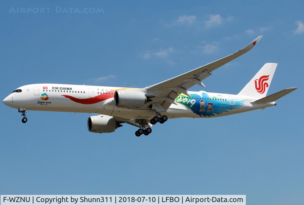 F-WZNU, 2018 Airbus A350-941 C/N 217, C/n 0217 - To be B-1083 with special China Expo 2019 c/s