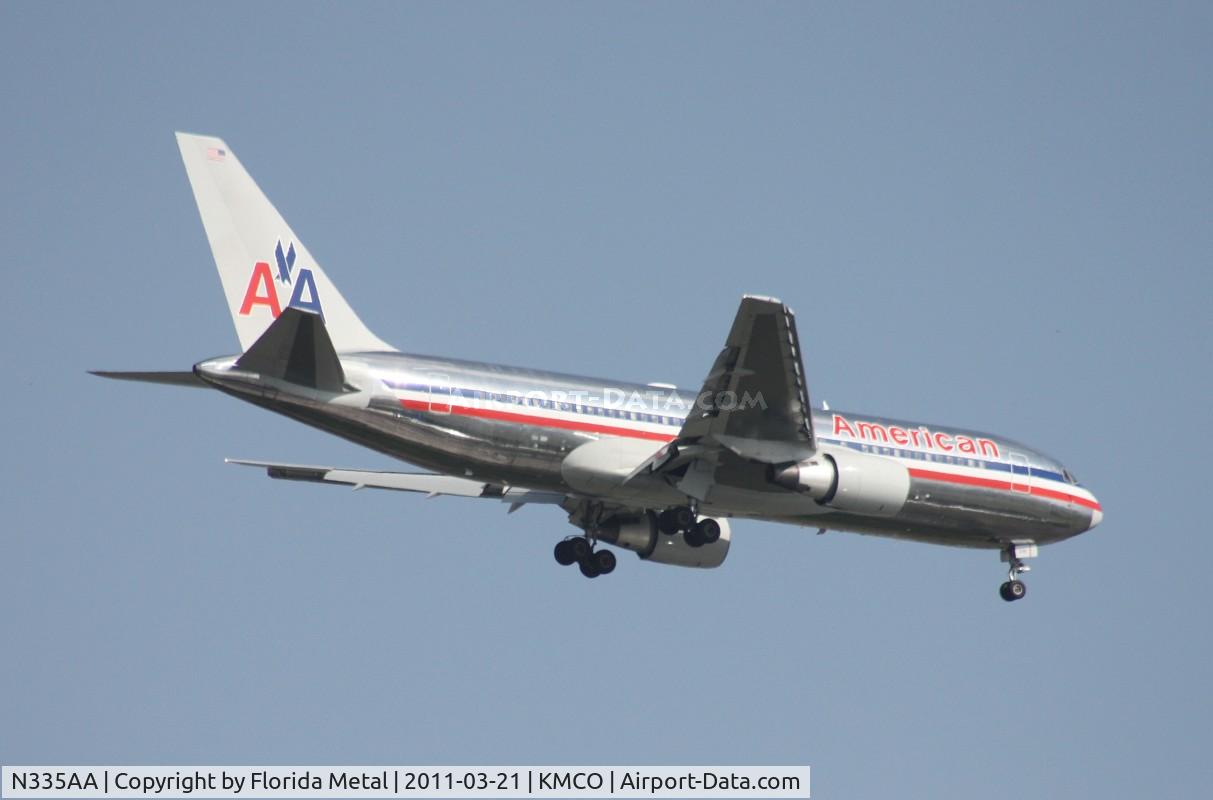 N335AA, 1987 Boeing 767-223 C/N 22333, MCO 2011