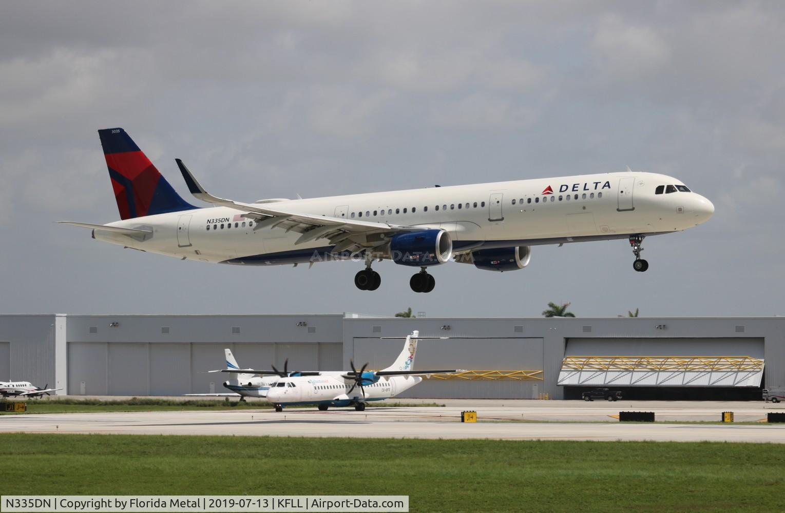 N335DN, 2018 Airbus A321-211 C/N 8036, FLL 2019