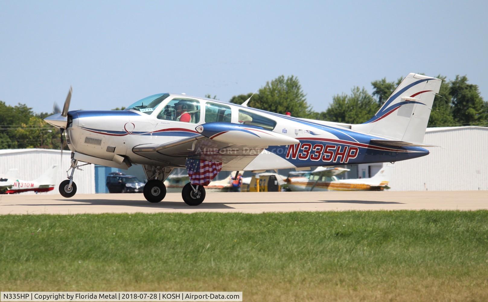 N335HP, 1992 Beech F33A Bonanza C/N CE1663, OSH 2018