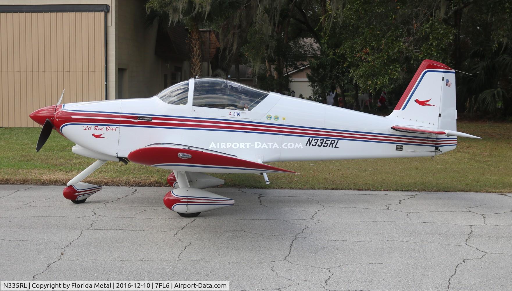 N335RL, 2002 Vans RV-6A C/N 23254, Spruce Creek 2016
