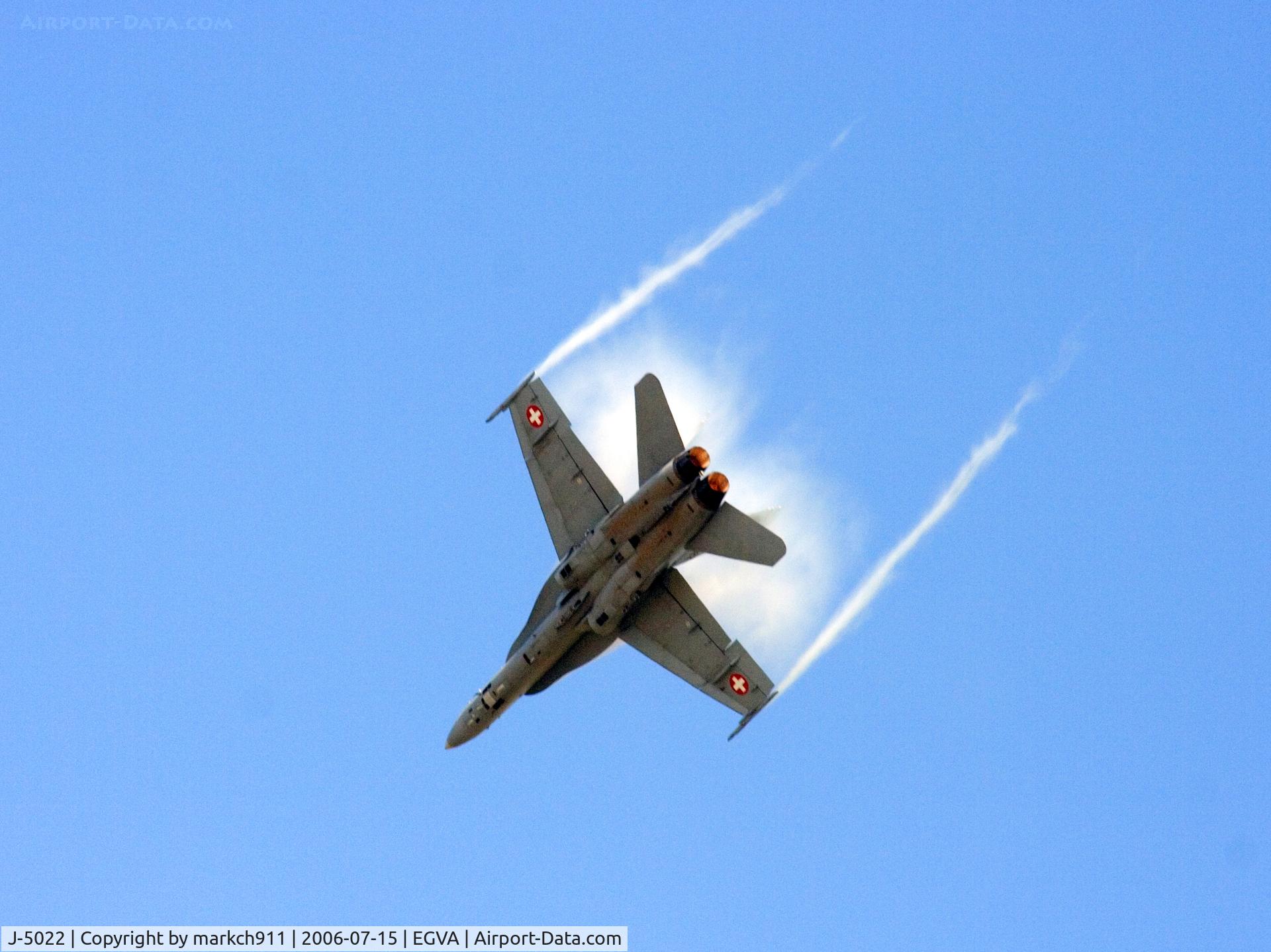 J-5022, McDonnell Douglas F/A-18C Hornet C/N 1371, flying