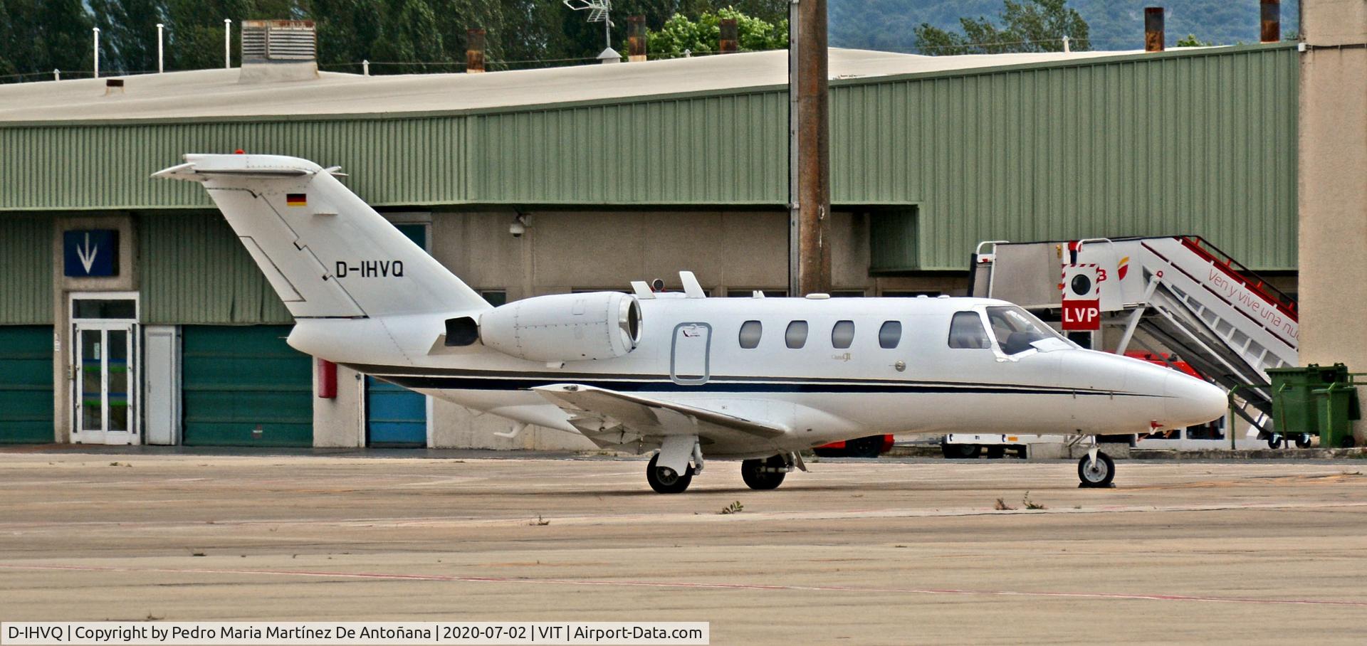 D-IHVQ, 2001 Cessna 525  Citation CJ1 C/N 525-0436, Aeropuerto de Foronda - Vitoria-Gasteiz - Euskadi - España