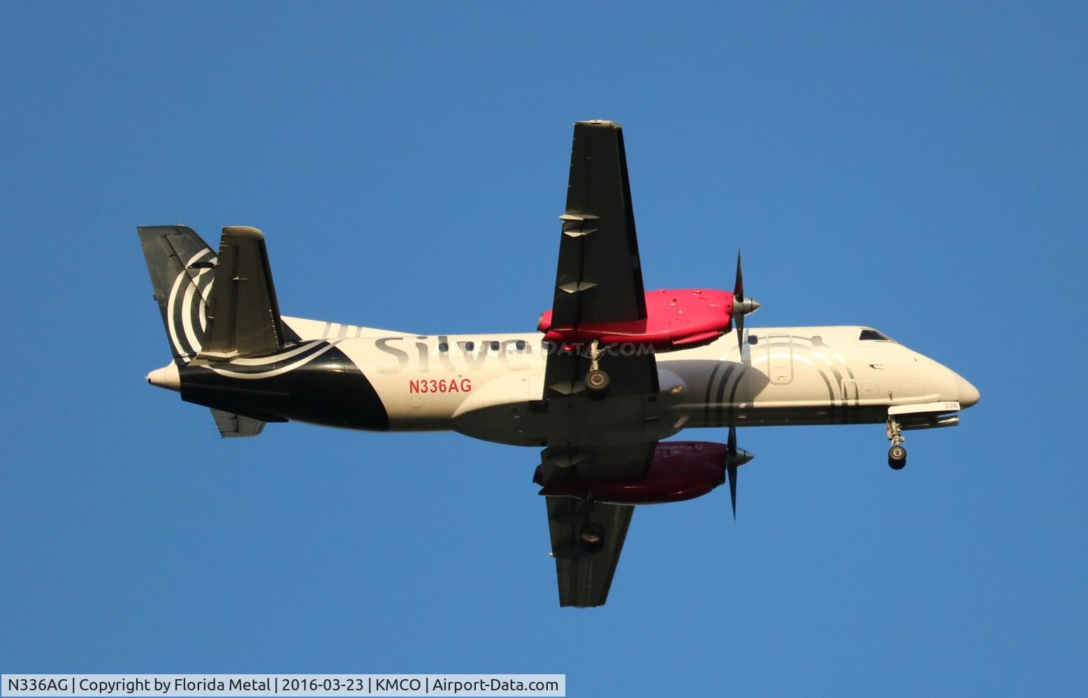 N336AG, 1998 Saab 340B+ C/N 340B-436, MCO 2016