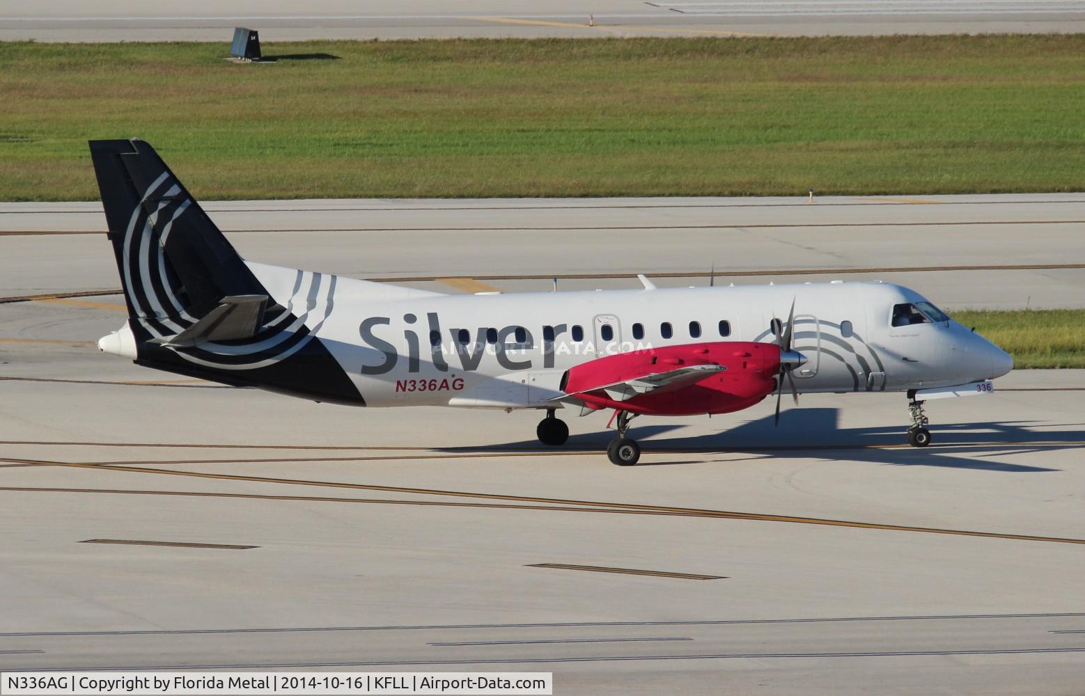 N336AG, 1998 Saab 340B+ C/N 340B-436, FLL 2014