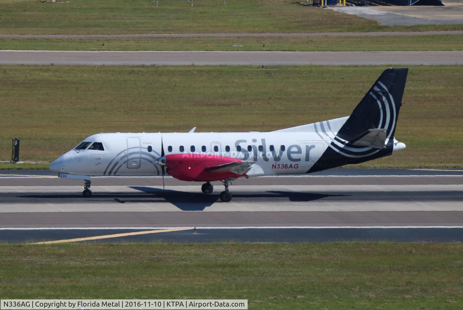 N336AG, 1998 Saab 340B+ C/N 340B-436, TPA 2016