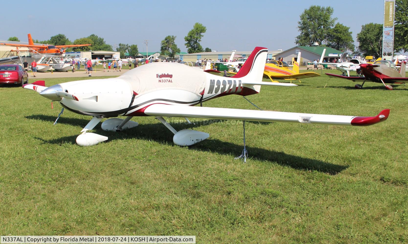 N337AL, Arion Lightning LS-1 C/N 142, OSH 2018