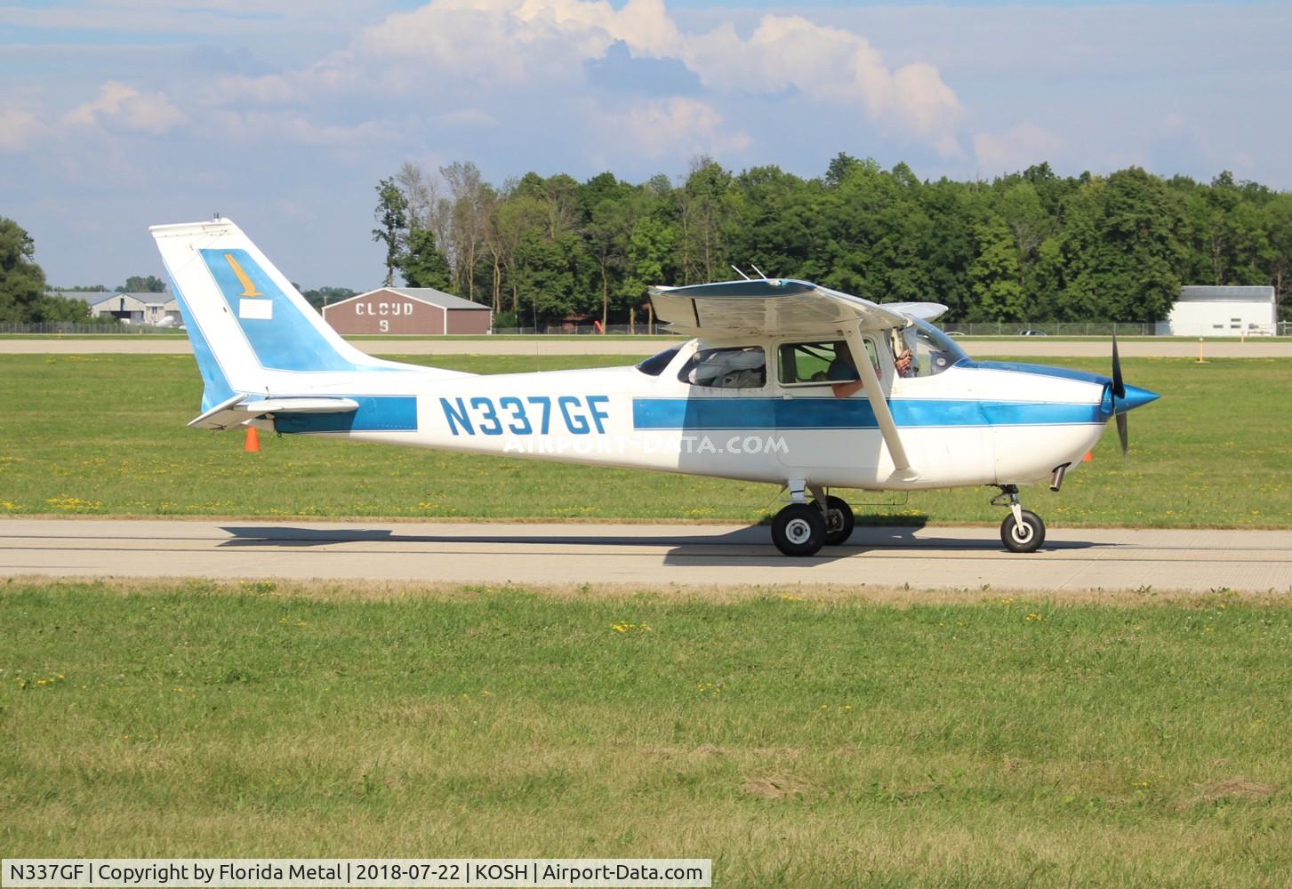 N337GF, 1969 Cessna 172K Skyhawk C/N 17258349, OSH 2018