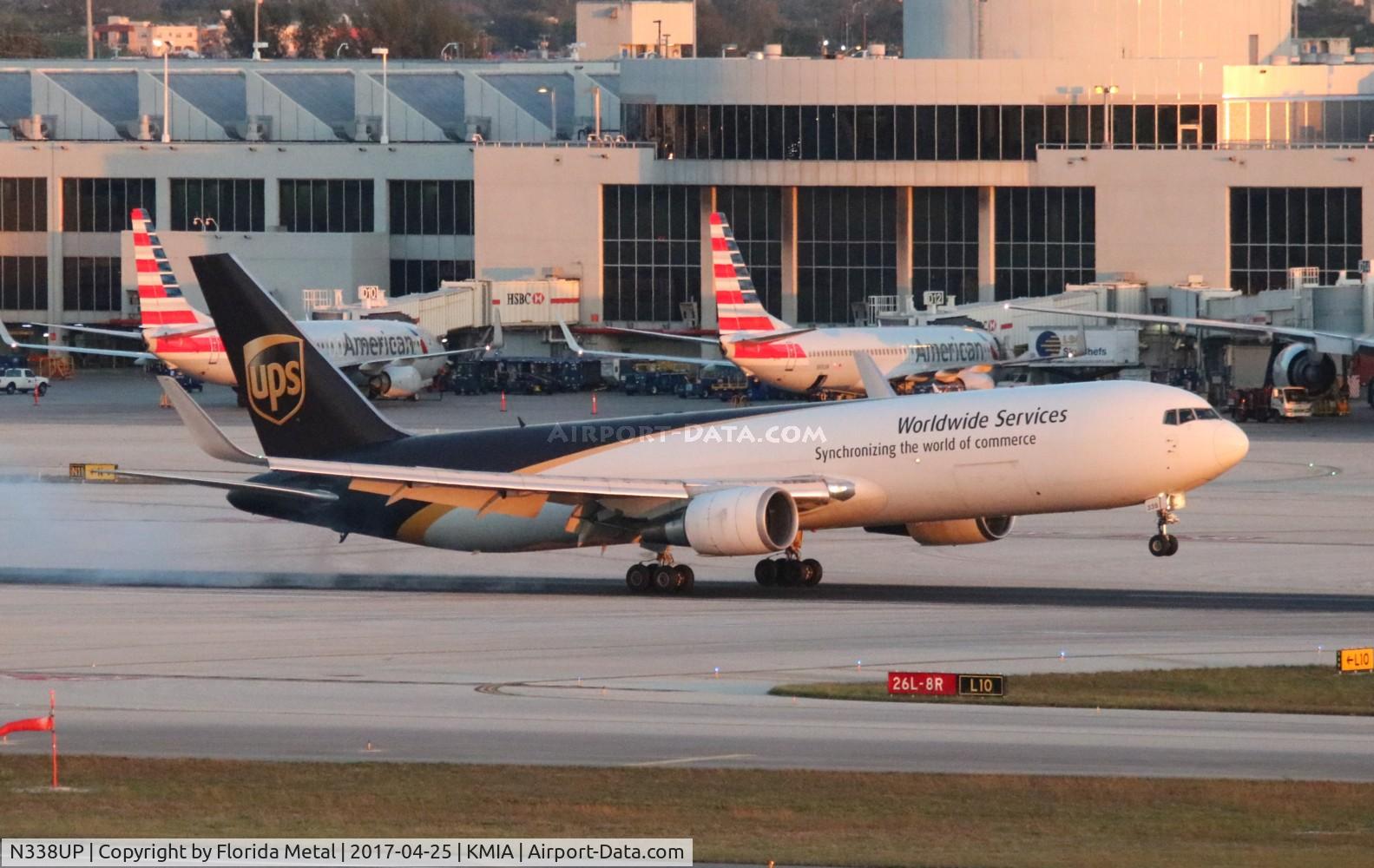 N338UP, 2010 Boeing 767-34AF C/N 37944, MIA 2017