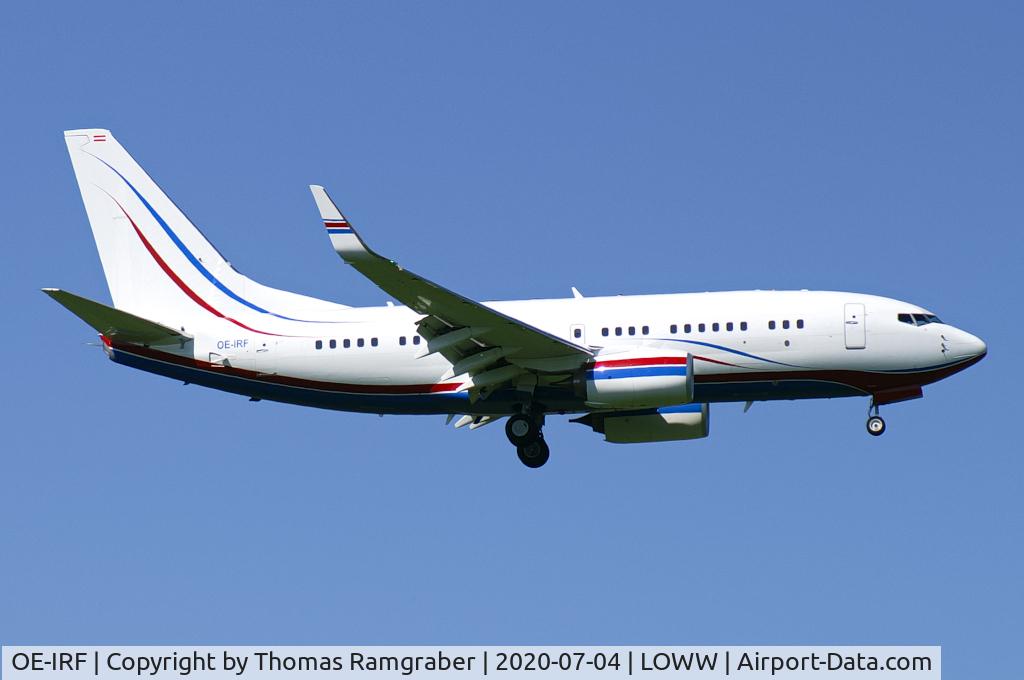 OE-IRF, 2011 Boeing 737-700 BBJ C/N 38855, Art Aviation Boeing 737-700BBJ