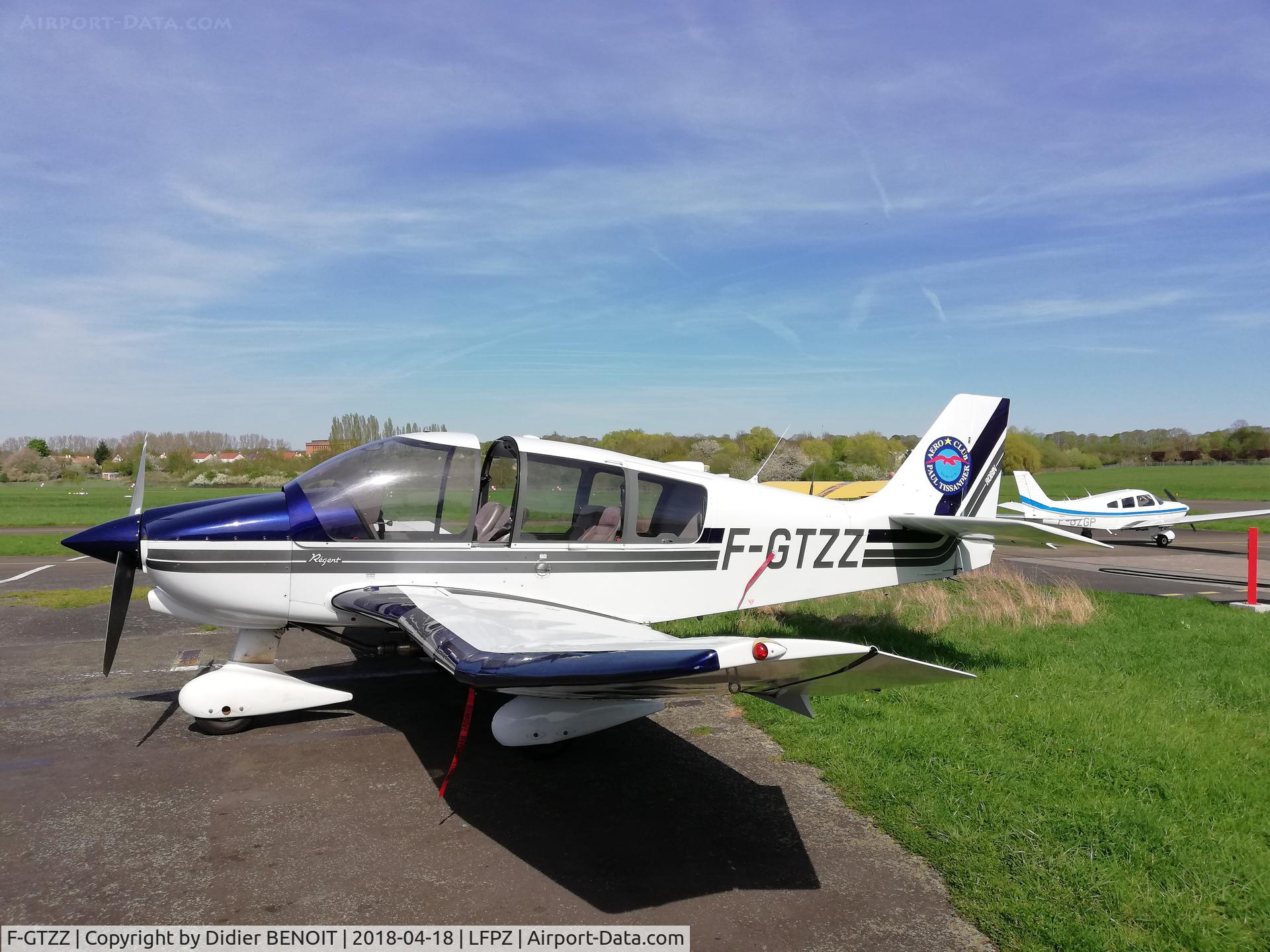 F-GTZZ, Robin DR-400-180 Regent C/N 2462, Robin DR-180