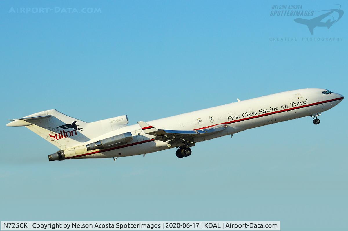 N725CK, 1980 Boeing 727-224 C/N 22252, KDAL -> KSBD