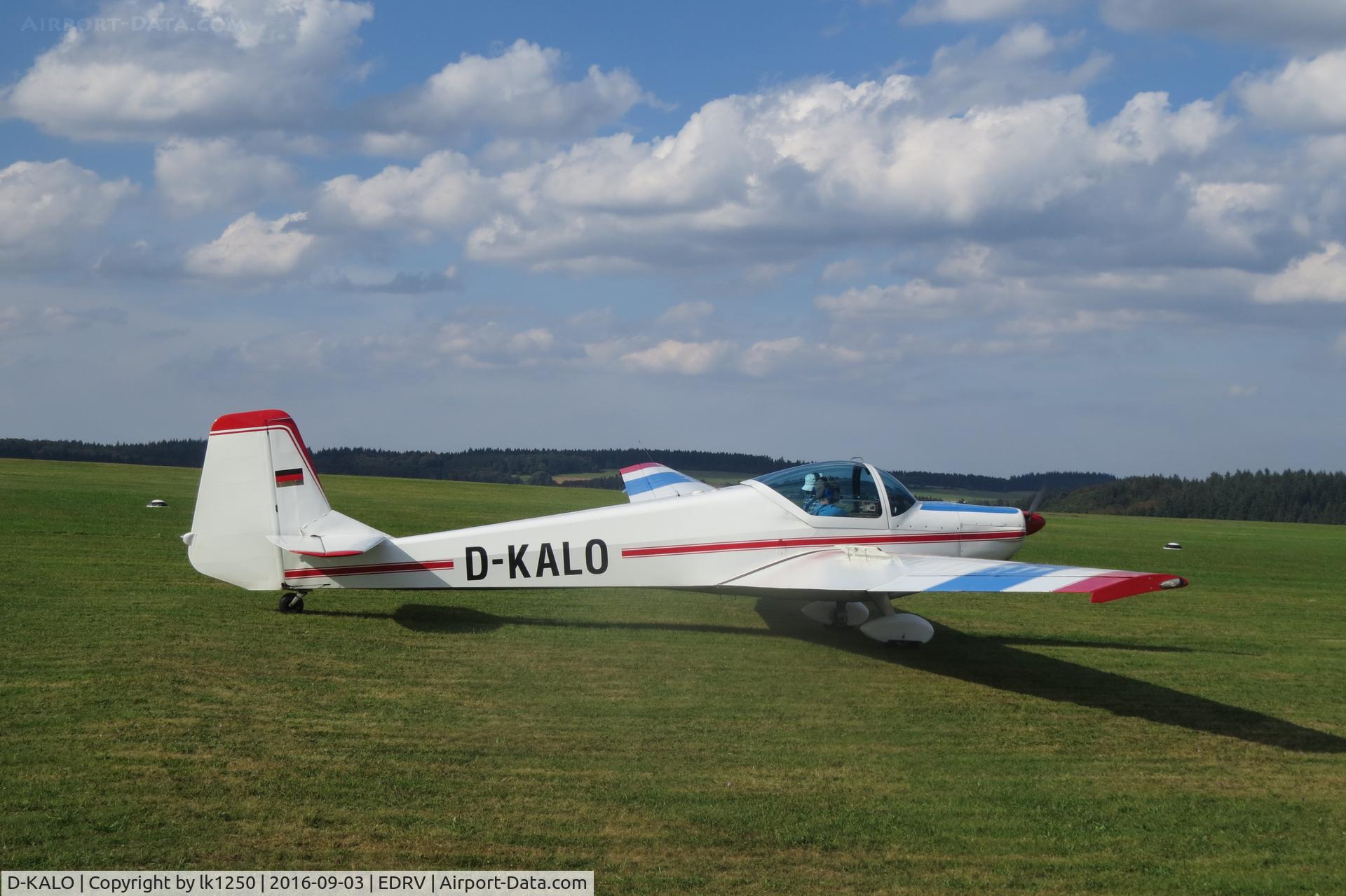 D-KALO, Alpla 68V Samburo C/N 029, At the 2016 Wershofen Flugzeugfest in the Eifel