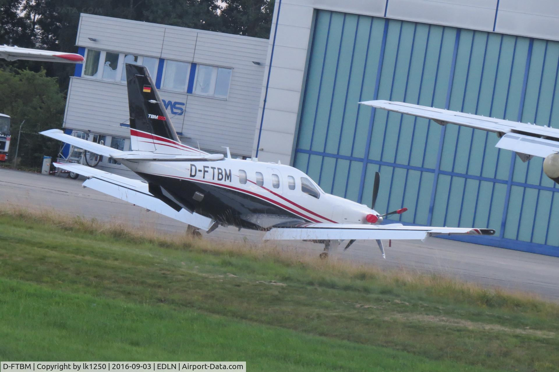 D-FTBM, 2012 Socata TBM-850 C/N 615, At Mönchengladblach