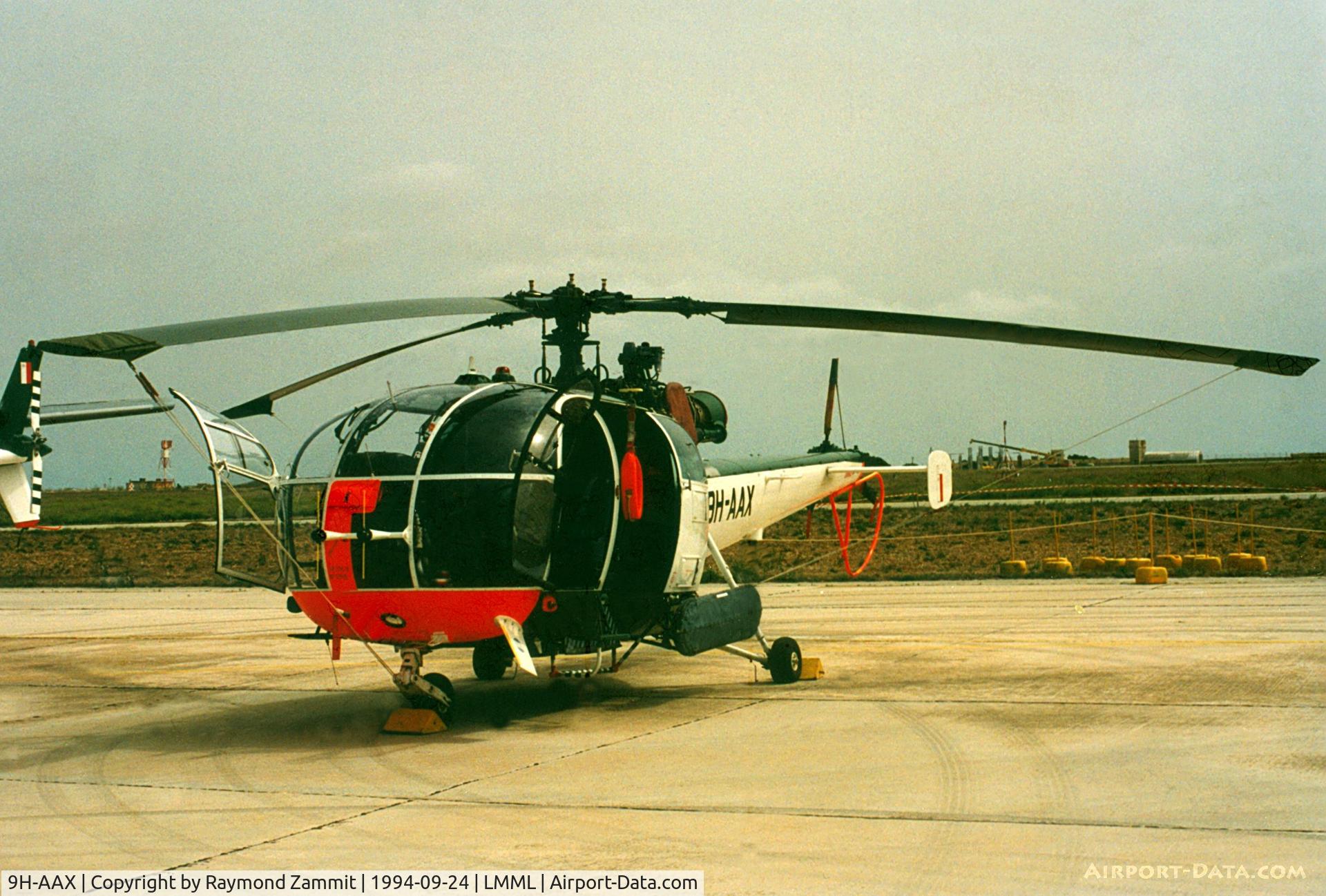 9H-AAX, Aerospatiale SA-316B Alouette III C/N 2315, Aerospatiale SA-316 Alouette III 9H-AAX Armed Forces of Malta