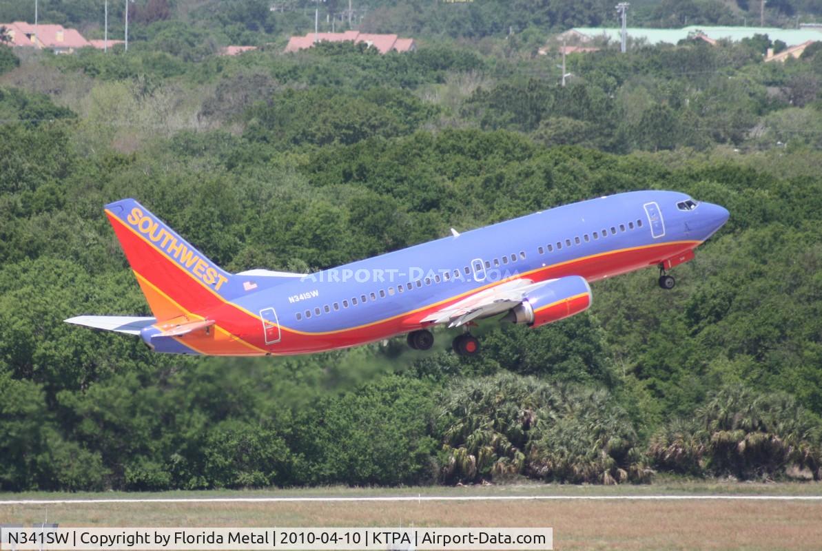 N341SW, 1988 Boeing 737-3H4 C/N 24091, TPA 2010