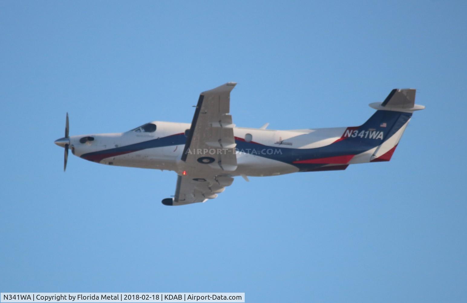 N341WA, 2012 Pilatus PC-12/47E C/N 1341, DAB 2018