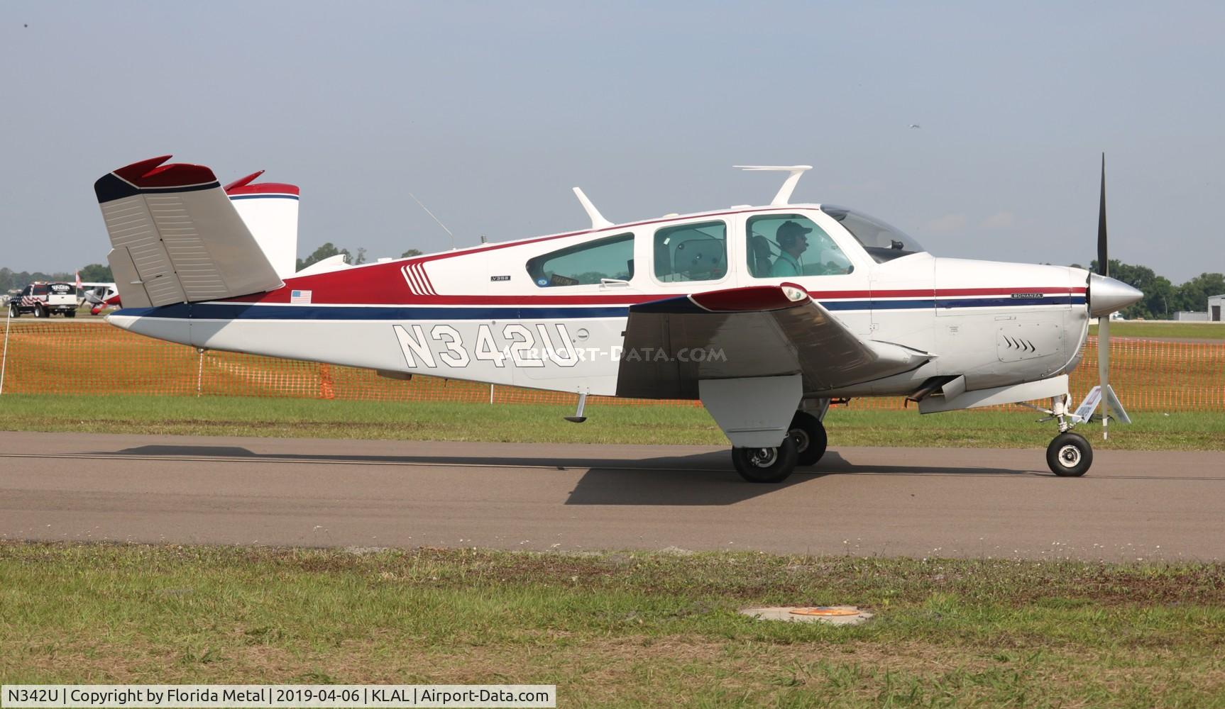 N342U, 1971 Beech V35B Bonanza C/N D-9251, SNF 2019