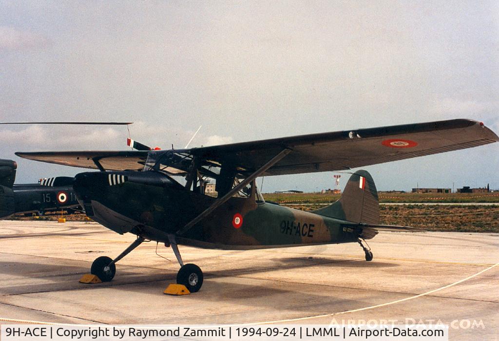 9H-ACE, 1962 Cessna O-1E Bird Dog C/N 305M-0035, Cessna O-1E Bird Dog 9H-ACE Armed Forces of Malta