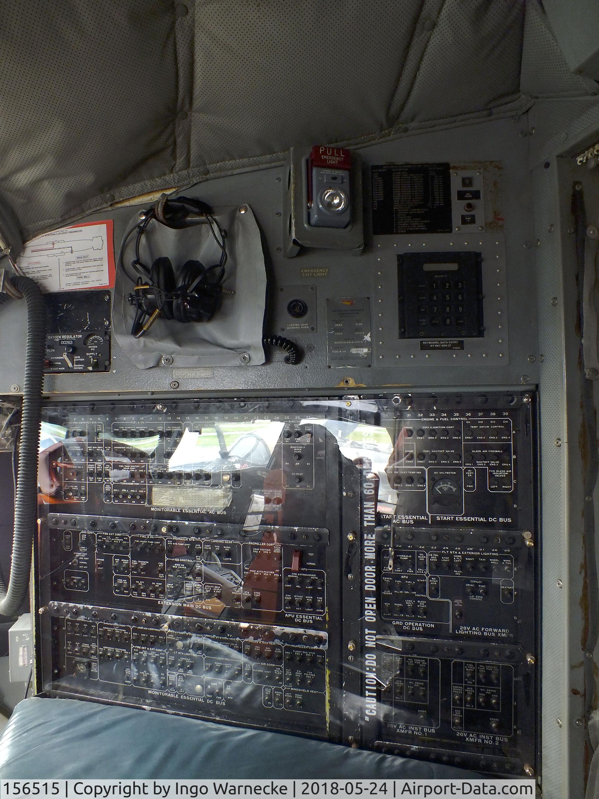 156515, 1969 Lockheed P-3C CDU Orion C/N 285A-5509, Lockheed P-3C Orion at the Hickory Aviation Museum, Hickory NC  #c