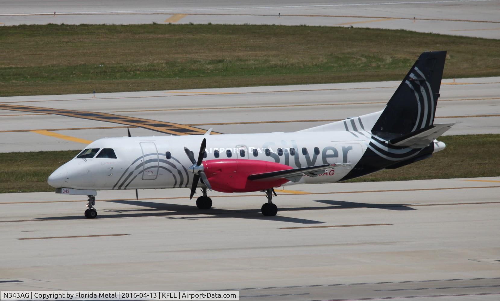 N343AG, 1998 Saab 340B C/N 340B-443, FLL 2016