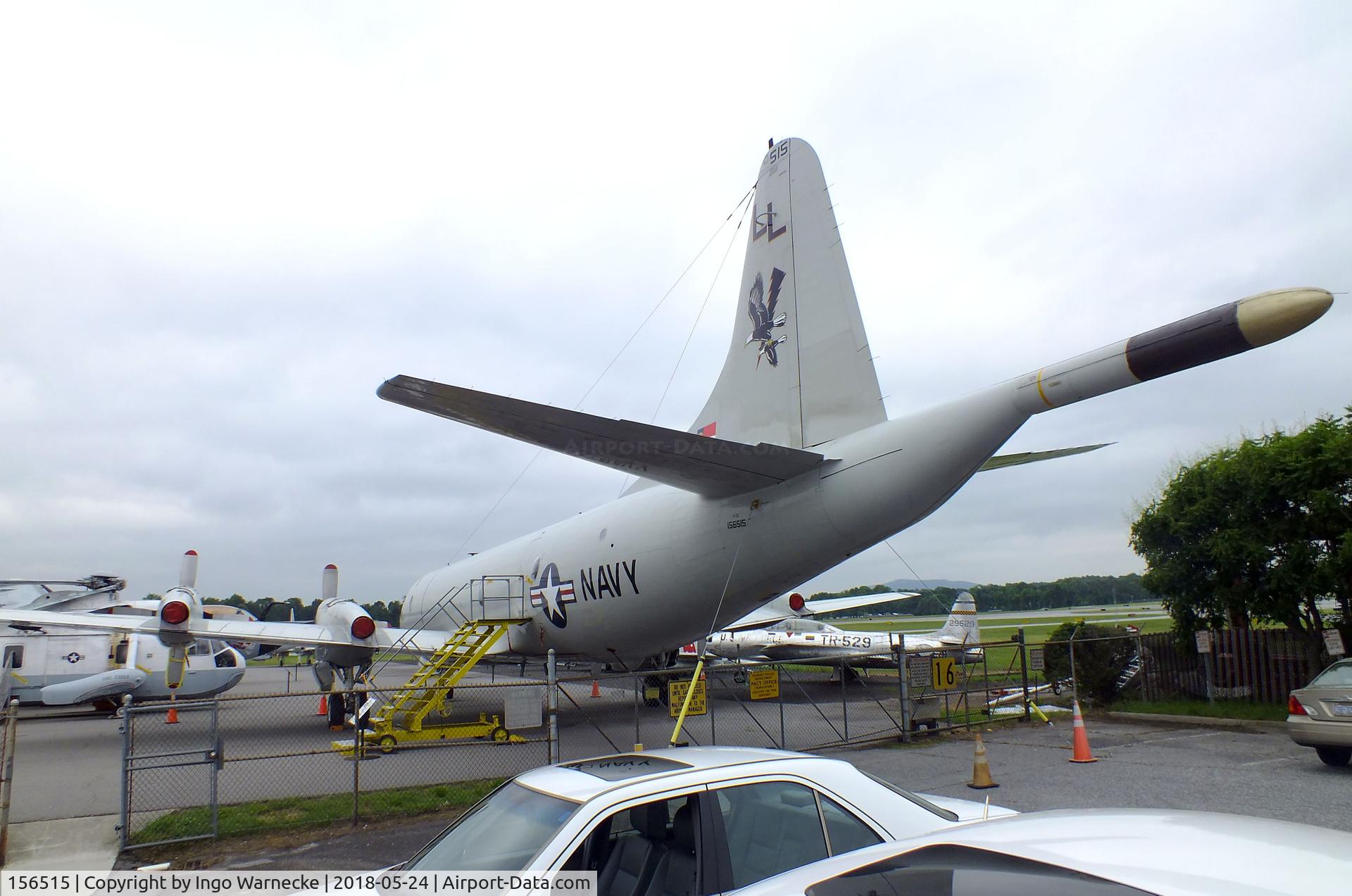 156515, 1969 Lockheed P-3C CDU Orion C/N 285A-5509, Lockheed P-3C Orion at the Hickory Aviation Museum, Hickory NC