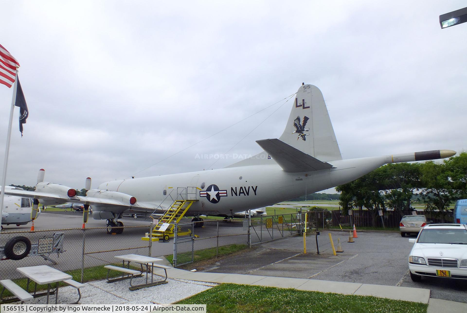 156515, 1969 Lockheed P-3C CDU Orion C/N 285A-5509, Lockheed P-3C Orion at the Hickory Aviation Museum, Hickory NC