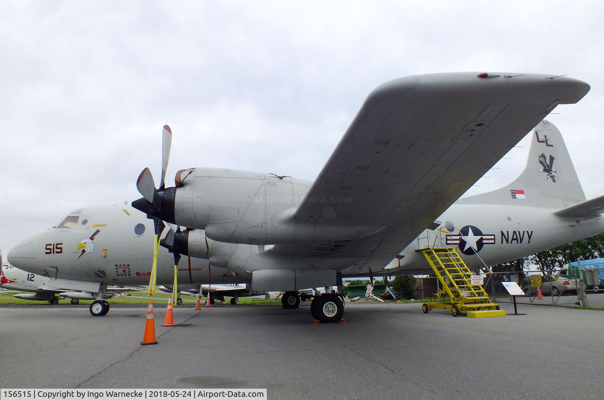 156515, 1969 Lockheed P-3C CDU Orion C/N 285A-5509, Lockheed P-3C Orion at the Hickory Aviation Museum, Hickory NC