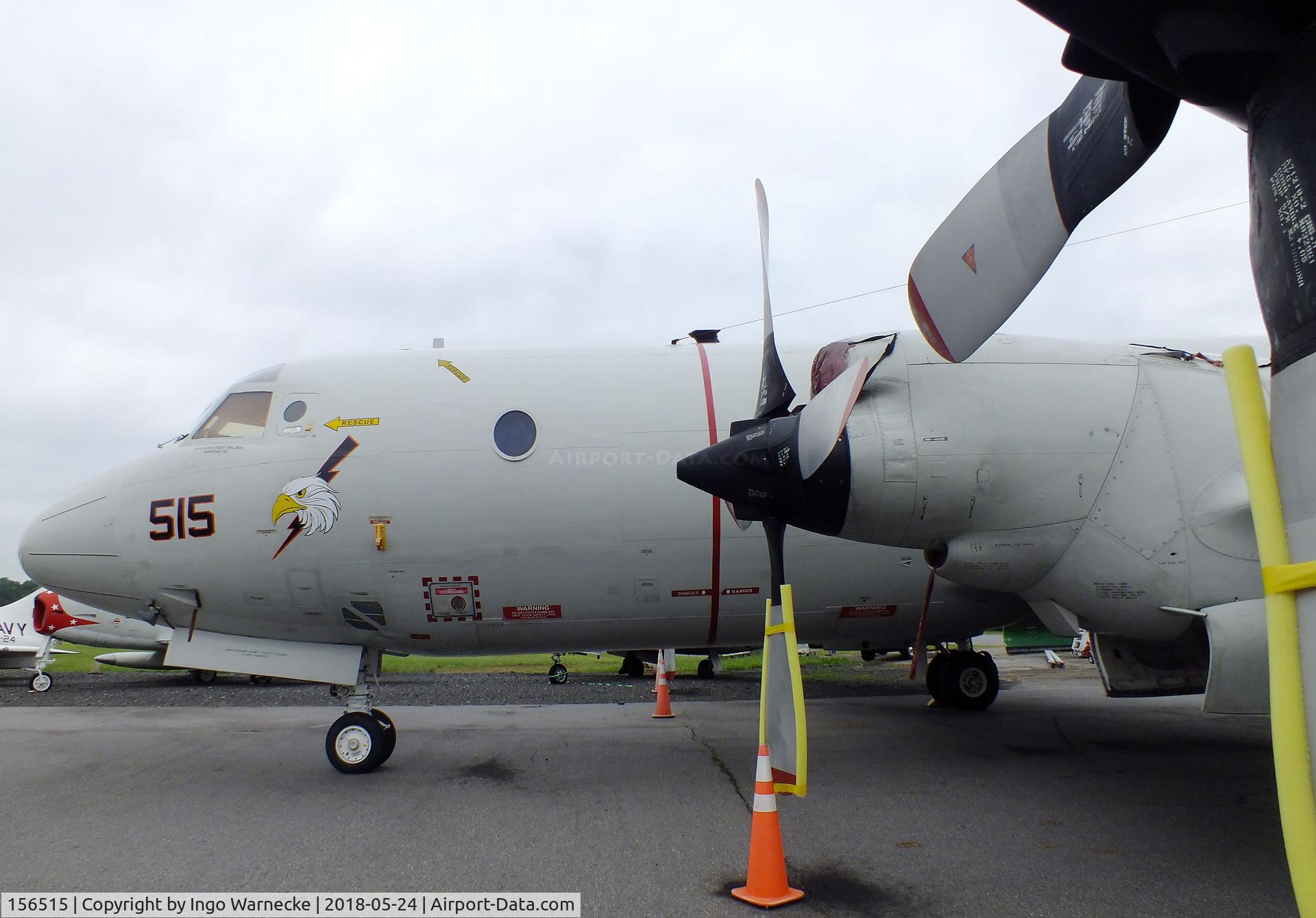 156515, 1969 Lockheed P-3C CDU Orion C/N 285A-5509, Lockheed P-3C Orion at the Hickory Aviation Museum, Hickory NC