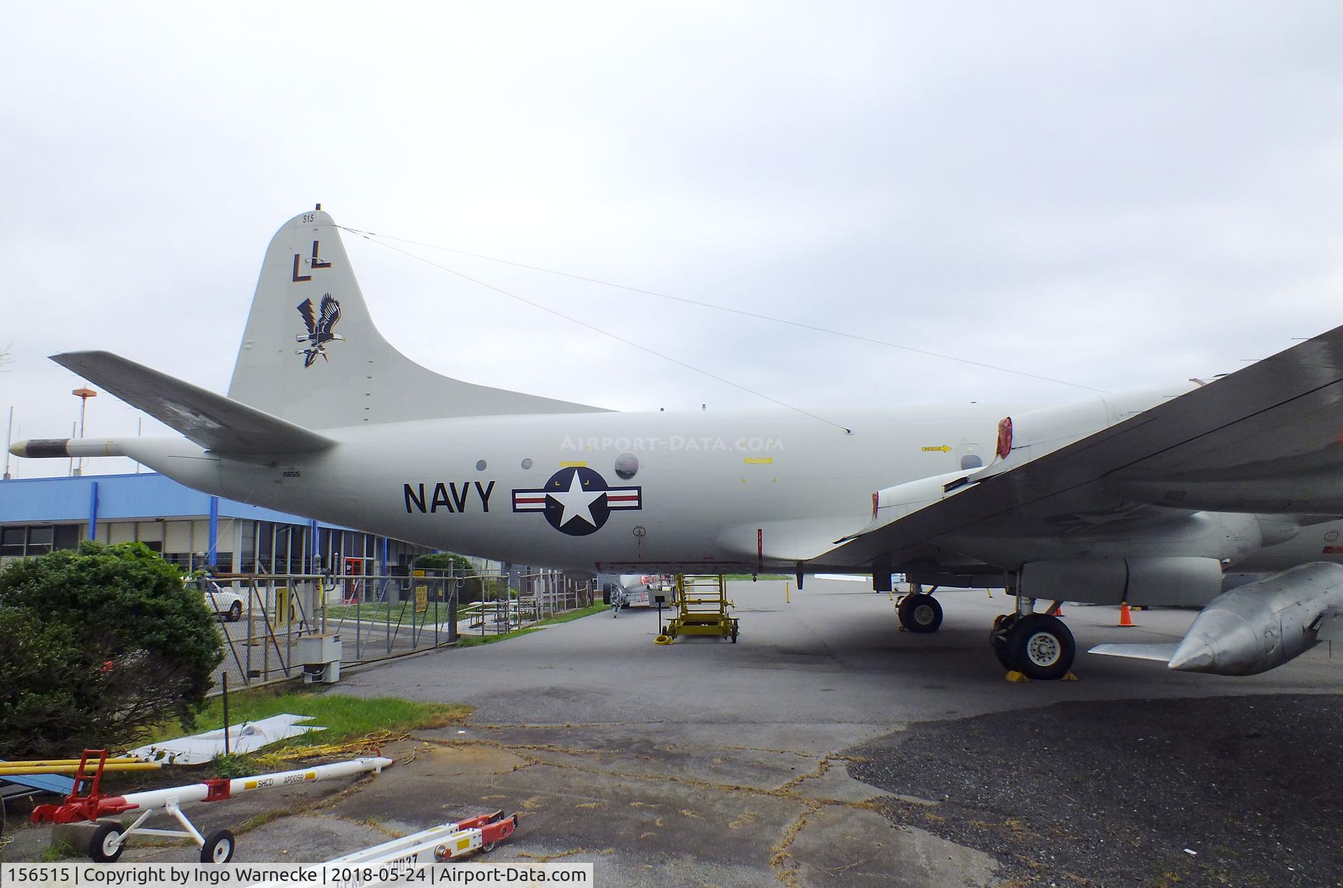 156515, 1969 Lockheed P-3C CDU Orion C/N 285A-5509, Lockheed P-3C Orion at the Hickory Aviation Museum, Hickory NC