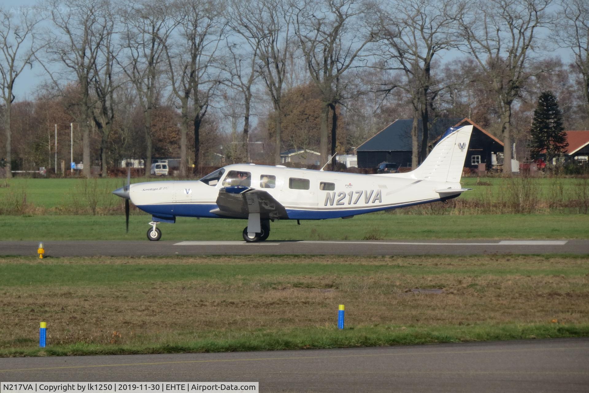 N217VA, 2008 Piper PA-32R-301T Turbo Saratoga C/N 3257492, At Teuge for Take off