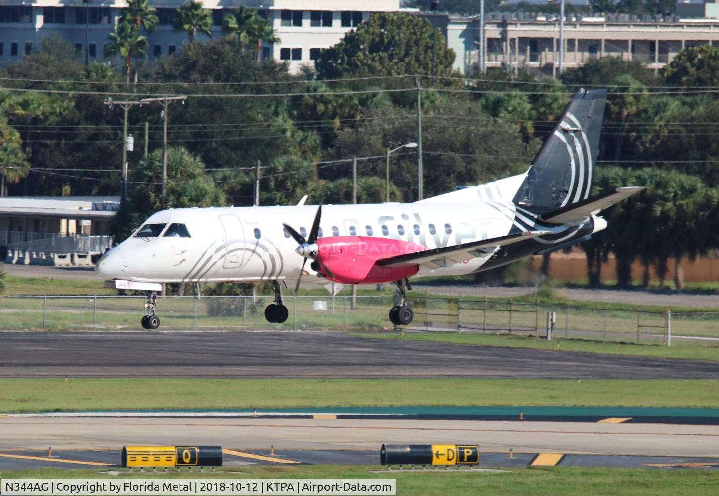 N344AG, 1998 Saab 340B C/N 340B-444, TPA 2018