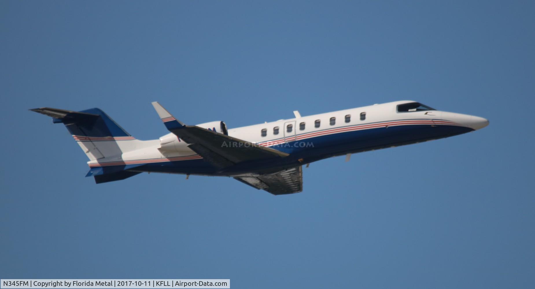 N345FM, 2001 Learjet Inc 45 C/N 151, FLL 2017