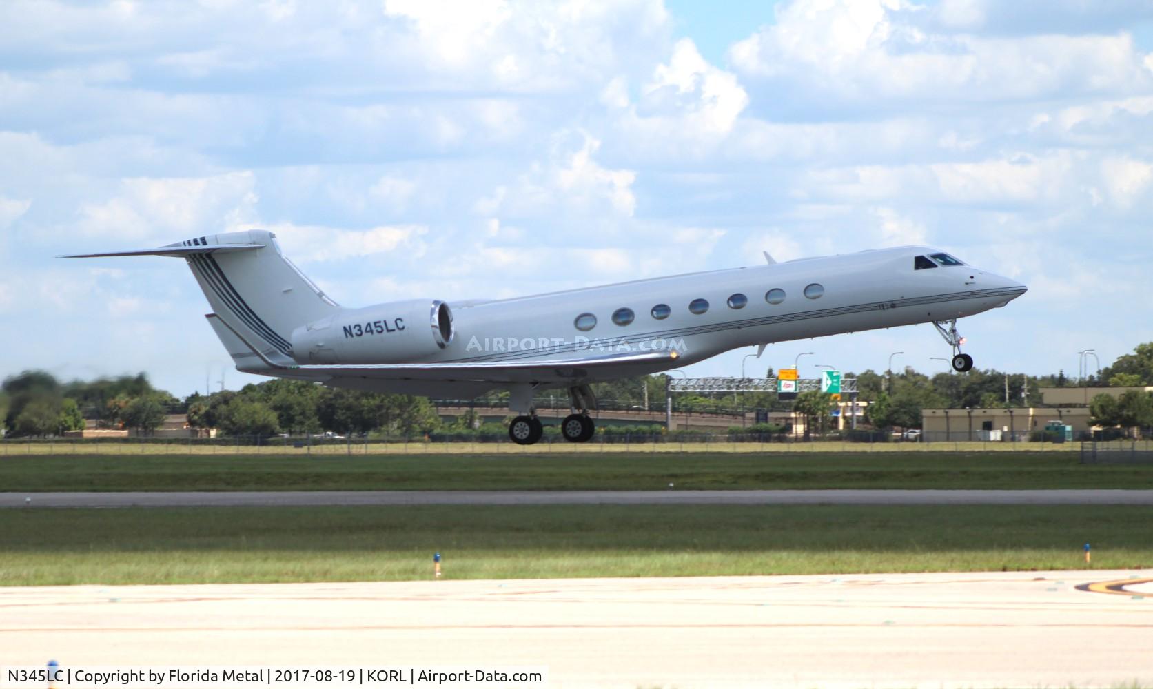 N345LC, 2007 Gulfstream Aerospace GV-SP (G550) C/N 5145, ORL 2017