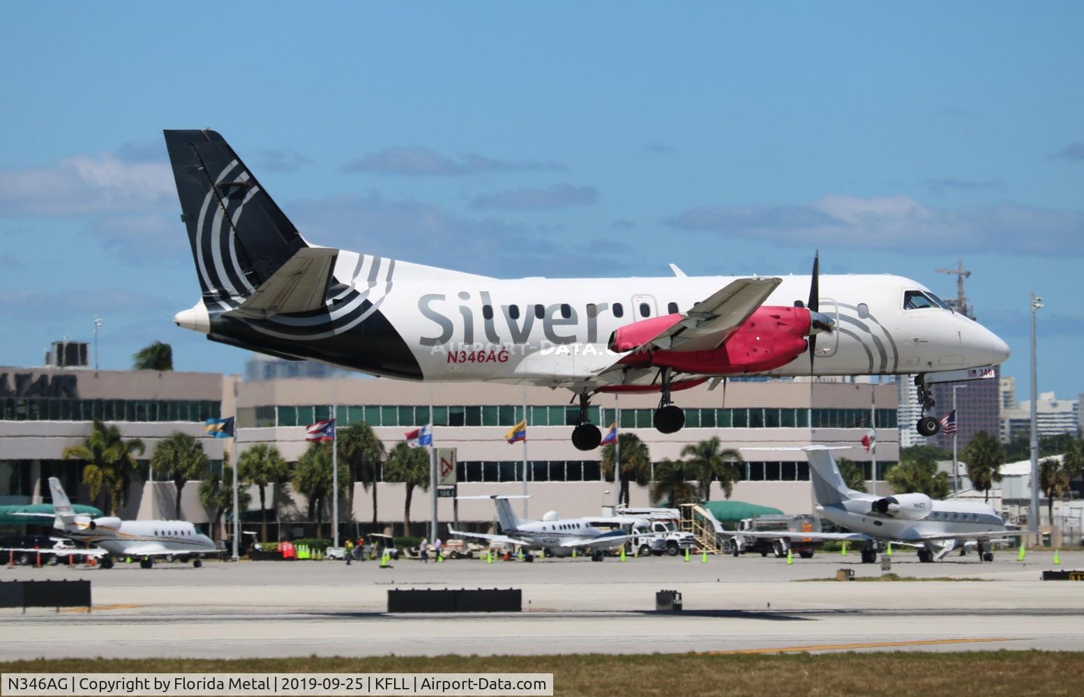 N346AG, 1998 Saab 340B C/N 340B-446, FLL 2019