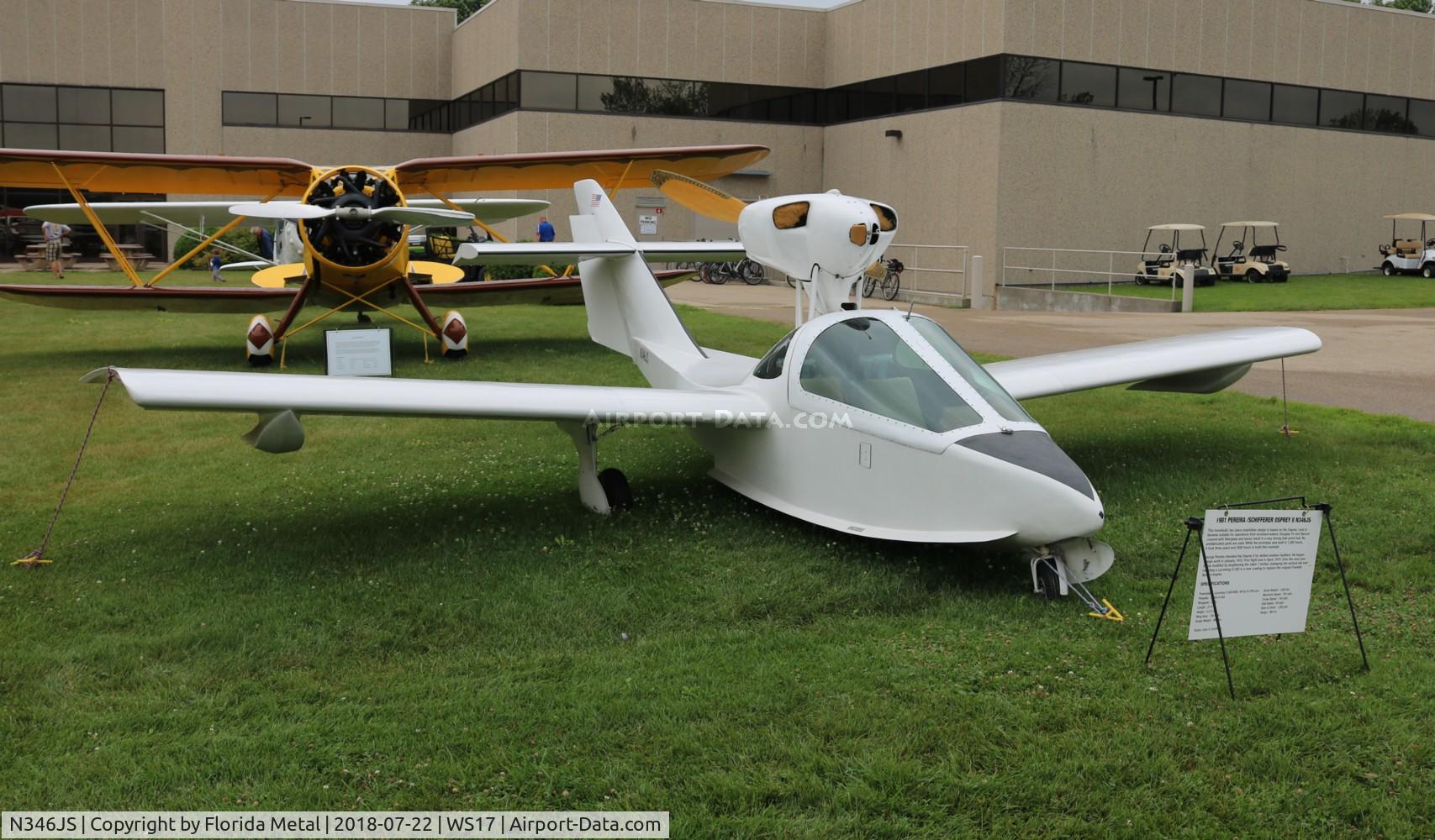 N346JS, 1981 Pereira Osprey II C/N JS-3, EAA Museum