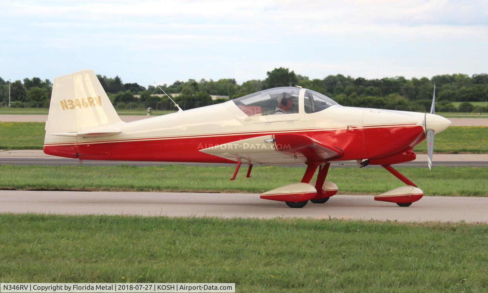 N346RV, 1996 Vans RV-6A C/N 23004, OSH 2018