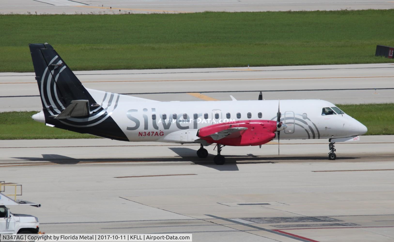 N347AG, 1998 Saab 340B C/N 340B-447, FLL 2017